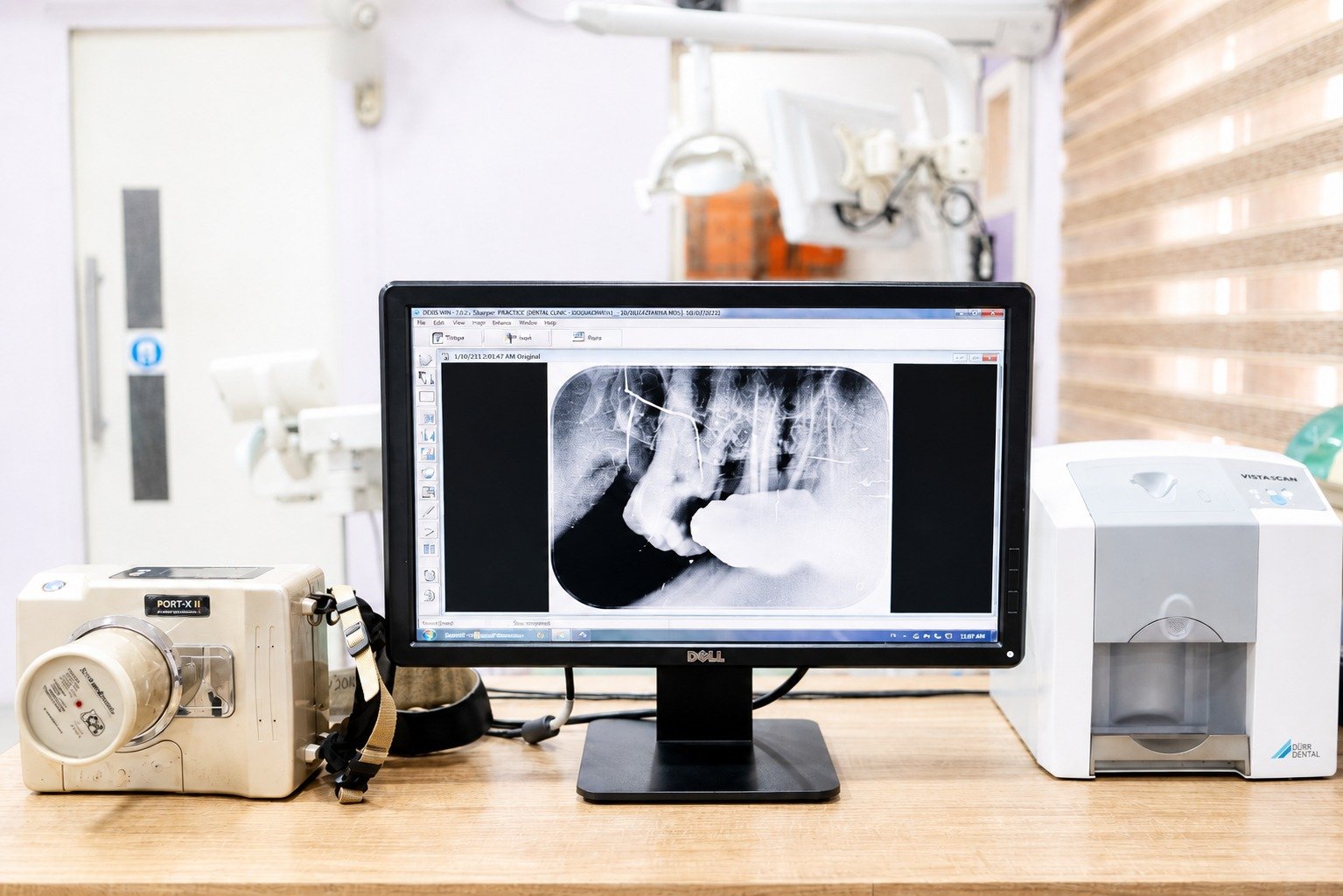 Portable X-Ray with Digital Vista Scanner